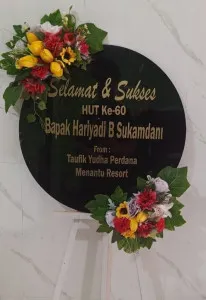 Papan Akrilik Ucapan Ulang Tahun Tambora